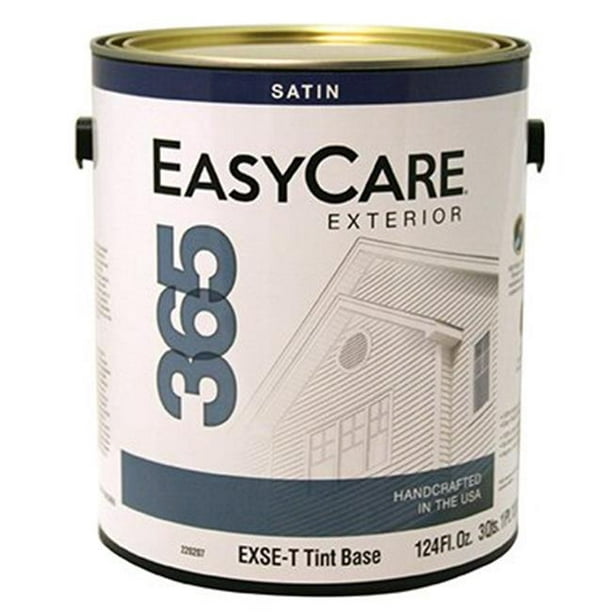 True Value Fabrication 220207 1 gal EXSE-T Easycare 365 Teinte Peinture Extérieure de Maison de Latex&44; Satin Acrylique Durable