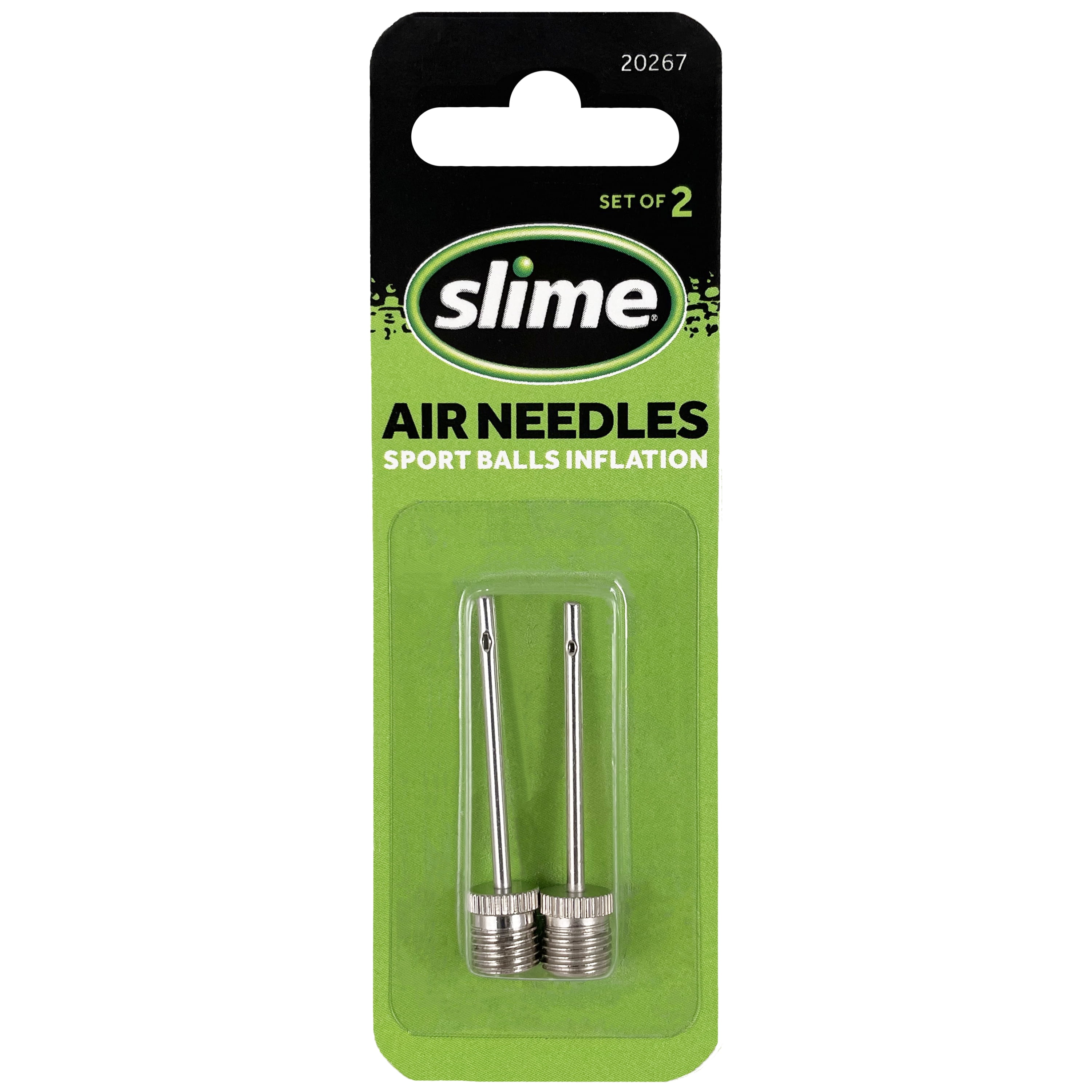 Slime Bicycle Tire Air Needles Plus Other Inflatables, 2 Pack - 20267