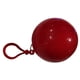 thumbnail image 1 of Yuarrent Chubasquero para niños, abrigo impermeable portátil único para viajes al aire libre, chaqueta de lluvia con bola de plástico para niñas y Paraguas de lluvia Rojo Yuarrent HA005641-02B, 1 of 6