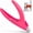 Acrylic Pink, variant on Nail Tip Clipper Edge Cutter Adjustable Stainless Steel False Artificial Acrylic Fake Trimmer Manicure Pedicure Sharp Rustproof Blade Clip Tool for Salon Home Art,Beauty Design DIY Use Rose Red
