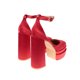 thumbnail image 3 of Zapatillas Angelina color rojo con doble plataforma 24.0 Dorothy Gaynor Zapatillas Angelina color rojo con doble plataforma 24.0, 3 of 6