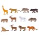 thumbnail image 2 of Juego de juguetes de animales Zulema Figuras de animales salvajes, 2 of 8
