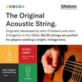 thumbnail image 4 of D&acirc;??Addario Guitar Strings - Acoustic Guitar Strings - 80/20 Bronze - For 6 String Guitar - Deep, Bright, Projecting Tone - EJ11-3D -, 4 of 7