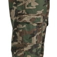 thumbnail image 4 of Pantalón cargo Wrangler Authentics, corte holgado, elástico, verde y marrón, 4 of 6