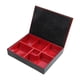 thumbnail image 1 of Fiambrera japonesa Bento Box tradicional roja y negra con 6 compartimentos Estilo B, 1 of 6