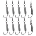 thumbnail image 3 of 2 bolsas de peso de acero de alto carbono anzuelo señuelo cebo contrapeso accesorio de pesca, 3 of 10