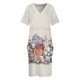 thumbnail image 4 of Vestido de novia holgado con bolsillos para mujer traje de verano si necesita nosotros (súper extendido) para fiestas, 4 of 7