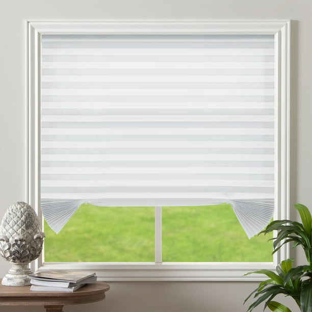 Biltek Cordless Light Filtering Fabric, What Is A Pleated Shade