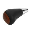 thumbnail image 4 of Mduoduo 1PCS Walnut Wood Front Automatic Gear Shift Knob Shifter For Toyota For Highlander For Lexus For GS400 GS430 HS250h LS400 Black Car Accessories, 4 of 10