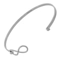 thumbnail image 2 of EDFORCE Stainless Steel Classic Infinity Bangle Bracelet, 2 of 3