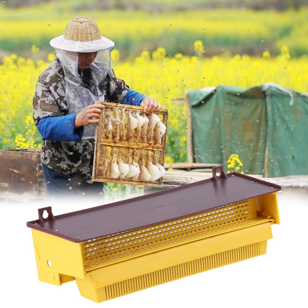 Pollen Trap Equipment Bee Hive Entrance Powder Remover Beekeeping Tools 