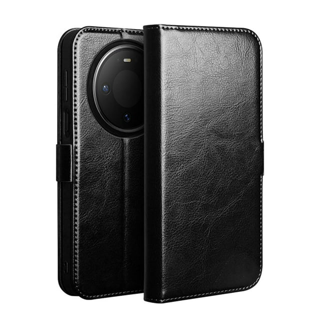 Case for Huawei Mate 80 Pro Max/80 Pro/80, Genuine Leather Cover with Card Slots Cover Flip Wallet Case