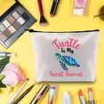 thumbnail image 3 of LEVLO Funny Turtle Cosmetic Make Up Bag Turtle Lover Inspired Gift Turtle Is My Spirit Animal Makeup Zipper Pouch Bag For Women Girls, 3 of 4