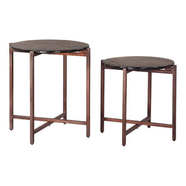 Mesa de Centro Gema Bronce Kessa Muebles
