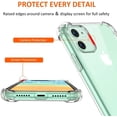 thumbnail image 5 of navor Clear Case Compatible with iPhone 11 6.1” Reinforced Corners TPU Bumper Anti-Yellow Scratch-Resistant Transparent Hard Panel [Clear], 5 of 5