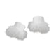 thumbnail image 5 of Puños de muñeca falsos Puños de muñeca desmontables versátiles para ropa deportiva de cosplay de invierno, 5 of 10