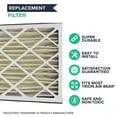 2 Trion Air Bear Filter 255649102 Pleated Furnace Air Filter 20x25x5