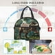 thumbnail image 4 of Fotbe Green Forest Dinosaur Bolsa de Almuerzo con Estampado, Lonchera Aislada, Contenedores de Comida Reutilizables Tipo Cooler a Prueba de Fugas, 4 of 7