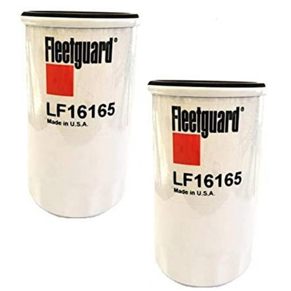 Fleetguard LF16165 2 Pack Lube Filter Replaces Onan 122-0836