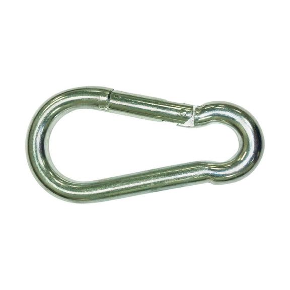 Baron 3/16 in. D X 2 in. L Zinc-Plated Steel Spring Snap 100 lb