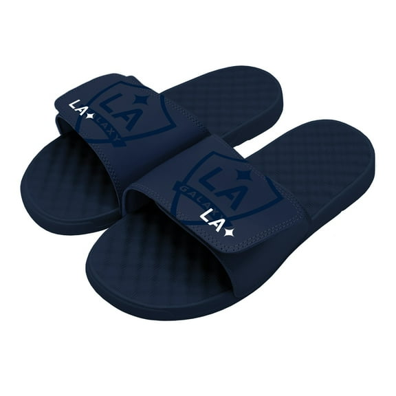 Men's ISlide Navy LA Galaxy Tonal Pop Slide Sandals