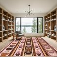 thumbnail image 2 of ODIKA 3'x5' Machine Washable Non-Slip Area Rug, Bohemian Blush Pink High Traffic Rug, Pink, 1290115, 2 of 7