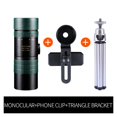 thumbnail image 1 of 8-24x30 Zoom Monocular Telescope For Smartphone High Quality Powerful Foldable Retractable Hunting Optics Handheld Portable ,Easy Adjustment, 1 of 7