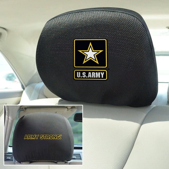 FANMATS 15690 Team Color 10"x13" Army Head Rest Cover