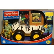 Fisher-Price Wild Adventures Off-Roader with Safari Guide, Smithsonian Talking Fact Card