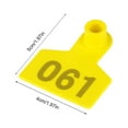 1 100 Number Plastic Livestock Ear Tag Animal Tag For Goat Sheep Pig 1-100-number-plastic-livestock-ear-tag-animal-tag-for-goat-sheep-pig
