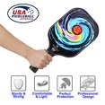 thumbnail image 4 of TICCI Pickleball Paddle USAPA Approved Set 2 Premium Graphite Craft Rackets Honeycomb Core 4 Balls Ultra Cushion Grip Portable Racquet Case Bag Gift Kit Men Women Indoor Outdoor (Gorgeous Kit), 4 of 5