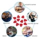 thumbnail image 5 of Púa de guitarra acústica ANGGREK ligera compacta para ukelele 10 piezas color Rojo, 5 of 8