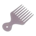thumbnail image 4 of Unique Bargains Wide Tooth Hair Pick Comb Hair Styling Tool for Men Women Light Purple, 4 of 7