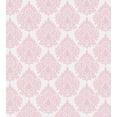 thumbnail image 3 of Ambesonne Damask Duvet Cover Sets, Pink Victorian Pattern, 2-Twin, White Pink, 3 of 3