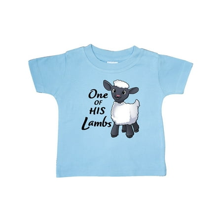 

Inktastic One of His Lambs- Easter sheep Gift Baby Boy or Baby Girl T-Shirt