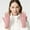 Pink, variant on Winter Velvet Gloves For Women Winter Outdoor Warm Cold Protection Half Finger Touched Screen Half Finger Gloves Modify Hand Shape Convenient Warm Gloves Ideal Gift for Women