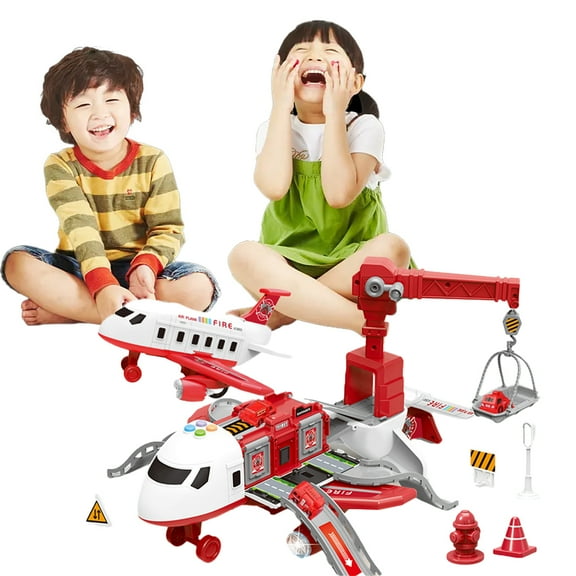 KYAIGUO Boys Girls Airplane Toy for Baby Toddler Outdoor Flying Toy Inertia Airplane Model Toys Educational Airplane Toy for 3 Years Old