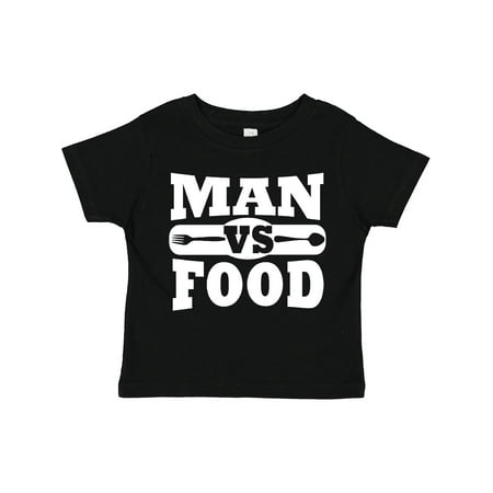 

Inktastic Man Vs Food Gift Toddler Boy or Toddler Girl T-Shirt