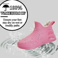 thumbnail image 2 of AUXDIQ Women Rain Boots Outdoor Garden Boots Waterproof Ankle Rain Shoes, 2 of 6