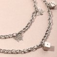 thumbnail image 3 of Butterfly Pants Chain Double Layer Dice Pendant Trousers Chain Jean Wallet Chain, 3 of 10
