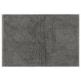 thumbnail image 1 of Alfombras de baño REGALWOVEN, suaves y esponjosas, tapetes de baño antideslizantes, extra gruesos, de microfibra, gris 16" x 24", 1 of 6