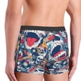thumbnail image 5 of Balery cool rock Skull Men's Boxer Briefs, Soft and Breathable Cotton Underwear with nylon Waistband-Large, 5 of 9