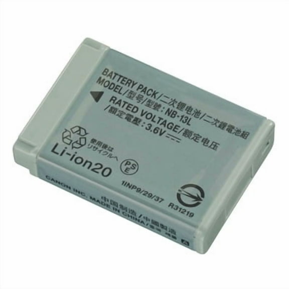 BattPit: Digital Camera Battery Replacement for Canon NB-13L (1250 mAh) NB-13L 3.6 Volt Li-ion Digital Camera Battery