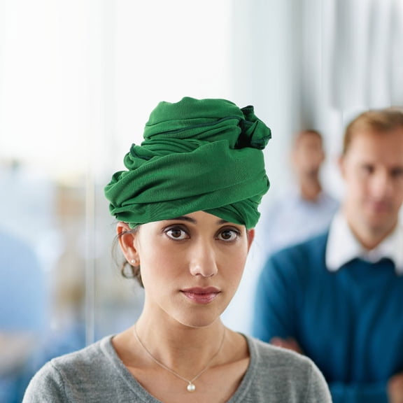 ELAYARD 4-Pack Solid Color African Hair Wraps for Black Women Stylish and Comfortable Scarves