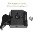 thumbnail image 5 of Metal Rapid Adapter, Quick Release Plate For Seamless Transitions Between Devices, High Load Capacity Ensures Stable Camera Connection, Dual Locking Structure With Anti-twist, 5 of 5