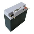 thumbnail image 4 of caja de fuente de alimentación,Fuente de alimentación portátil multifunción de 12 V y 17 A,Carcasa de batería con indicador de voltaje para herramientas eléctricas,Salidas USB dobles Negro, 4 of 9
