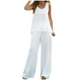 thumbnail image 2 of Fankiway Vêtements d'Entraînement pour Femmes, Style Printemps et Été, Sans Manches, Col Rond, 2 of 8