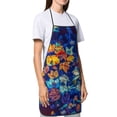 thumbnail image 4 of Sikiie Colorful Fall Leaves Aprons for Kitchen Cooking Aprons, Chef Apron for Men Women Chef, 4 of 7
