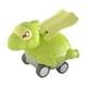 thumbnail image 1 of Coche de dinosaurio de dibujos animados, camiones monstruo, dinosaurio con capa para niños pequeños de 3 a 4 años pterosaurio verde, 1 of 9