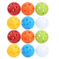 thumbnail image 2 of Bolas de plástico huecas para práctica de Golf, 72MM, 26 agujeros, bolas de flujo de aire para entrenamiento de Swing, 2 of 8